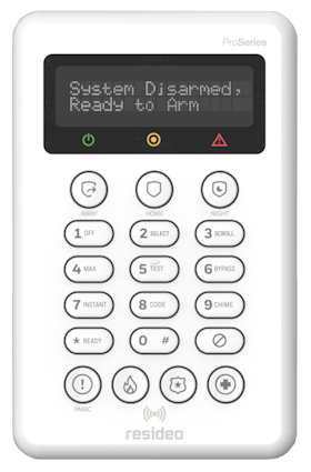 LCD keypad